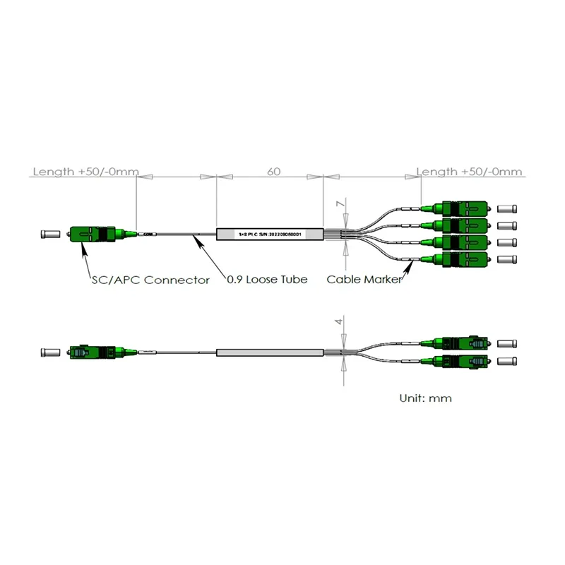 1*6 PLC SPITTER