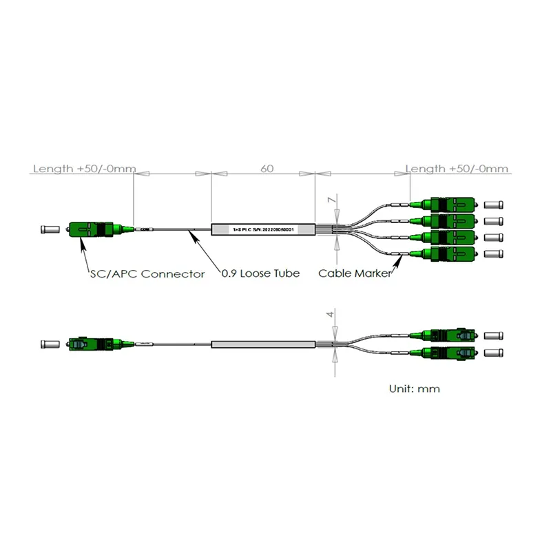 1*8 PLC SPITTER