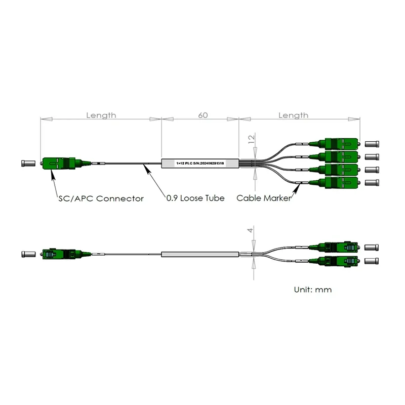 1*12 1*24 PLC SIPTITTER