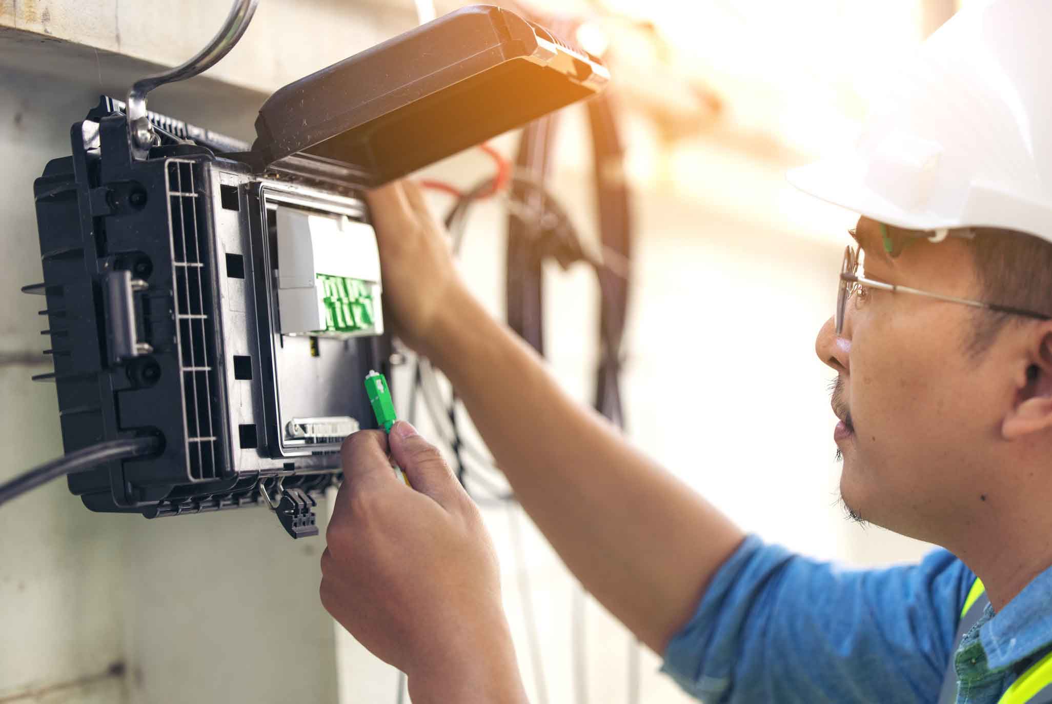 Proses osod ftth cam wrth gam