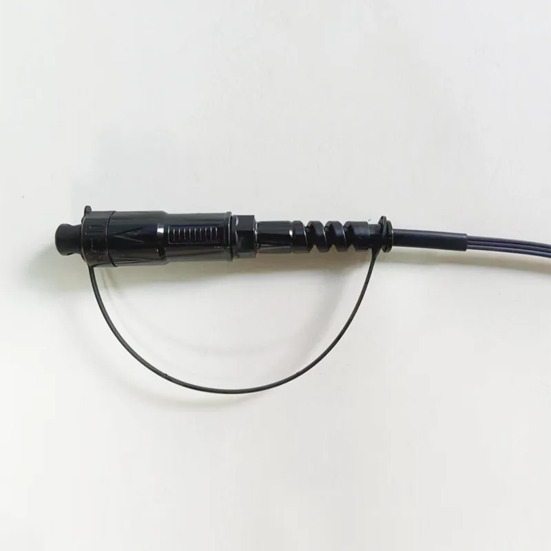5x2mm Cable Gollwng Gwrth -ddŵr H Optic SC/APC Cysylltydd Optegol Ffibr Optegol Pigtail