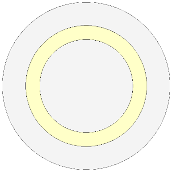 Ffibr wedi'i atgyfnerthu â Kevlar (ffibr 200 µm)